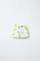 2-6 ANS/ BERMUDA DE BAIN STANDARD CITRONS