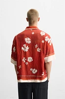 FLORAL PRINT SHIRT