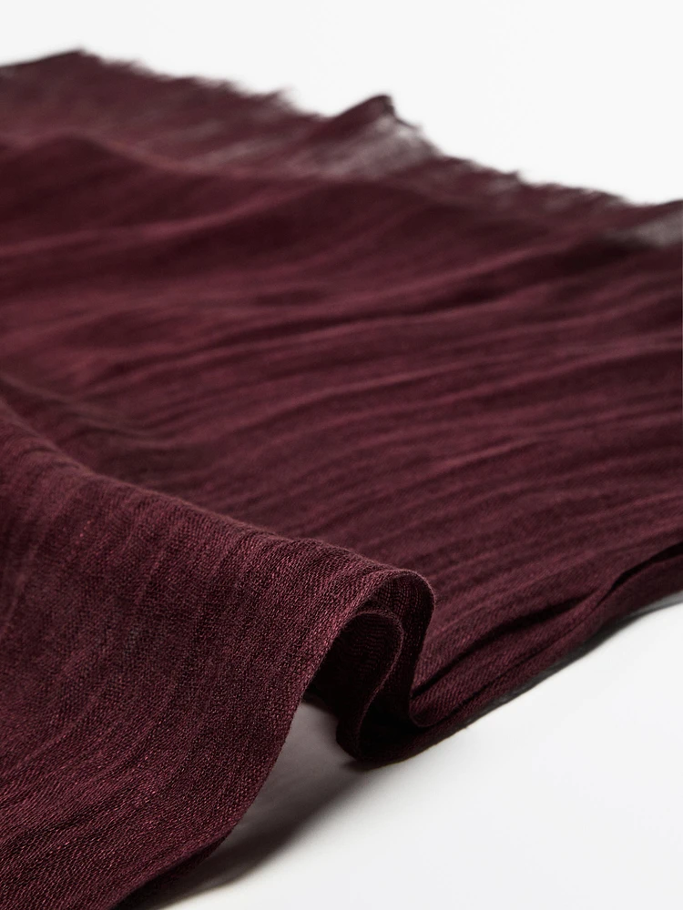 Foulard 100 % lin