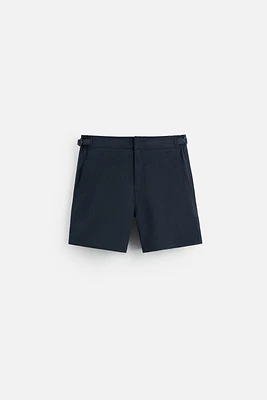 STRUCTURED REGULAR SWIM SHORTS