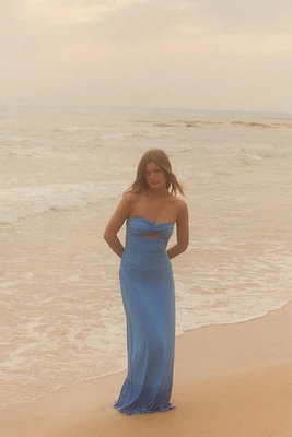 ROBE BUSTIER AJOURÉE