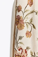 ZW COLLECTION EMBROIDERED SHORT DRESS