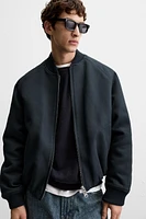 BALLOON FIT BOMBER JACKET