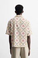 CHEMISE À IMPRIMÉ LOSANGES