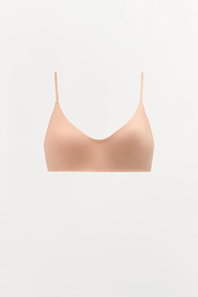 STRAPPY BRALETTE WITH POLYAMIDE