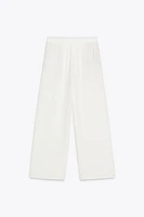 RUSTIC WIDE LEG RAMIE PANTS