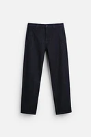 DENIM CHINO PANTS