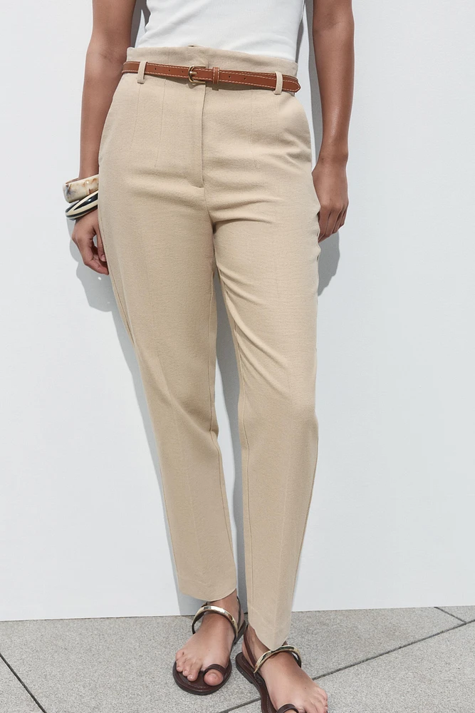PANTALON RUSTIQUE CEINTURE
