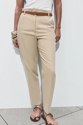 PANTALON RUSTIQUE CEINTURE