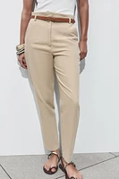 PANTALON RUSTIQUE CEINTURE