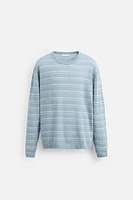PULL 100 % LIN RAYÉ
