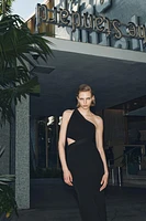 ASYMMETRIC STRETCH DRESS