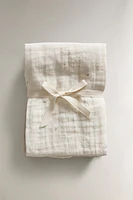 LOT DE 3 LANGES EN MOUSSELINE ENFANT LUNE
