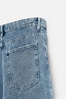 BERMUDA DENIM COUPE OVERSIZE