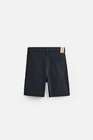 BERMUDA EN DENIM REGULAR FIT