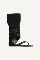 SANDALES HAUTES EN CUIR ÉDITION LIMITÉE
