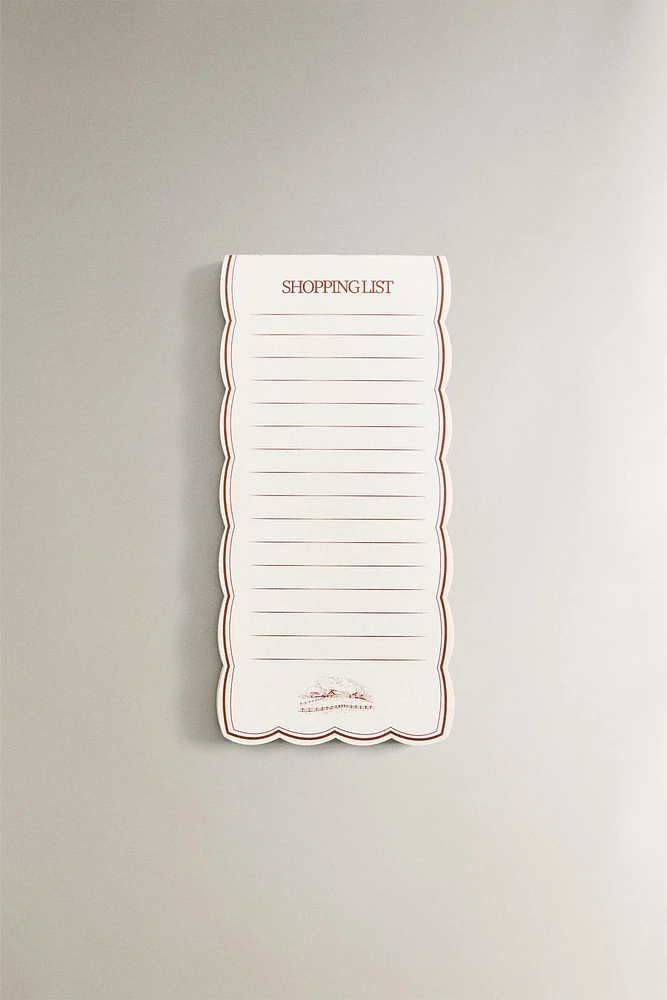 MAGNETIC SHOPPING LIST