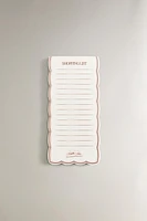MAGNETIC SHOPPING LIST
