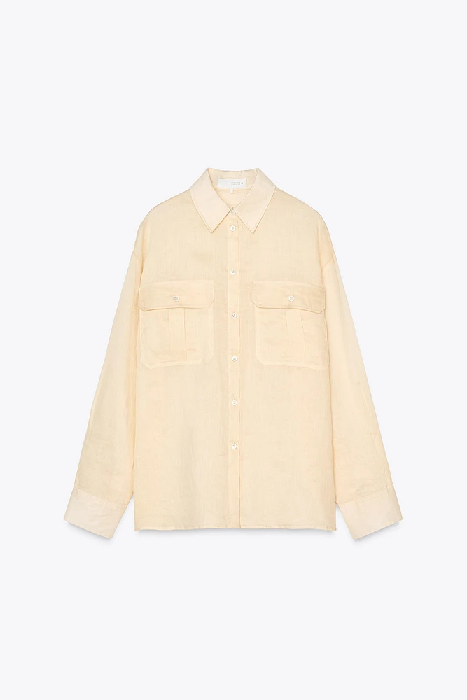 100% RAMIE SHIRT ZW COLLECTION
