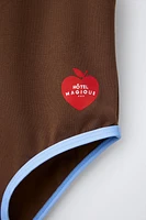 2-6 YEARS/ HÔTEL MAGIQUE © X ZARA CONTRAST TRIM SWIMSUIT
