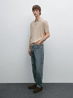 Polo en maille de coton