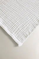 PLAID COTON GAZE