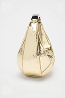 SAC OVALE AVEC ANSE MÉTALLIQUE