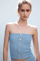 TOP STRETCH BUSTIER