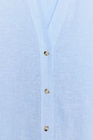 CHEMISE MANCHE LARGE AVEC LIN