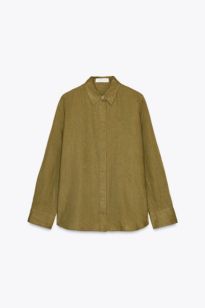 CHEMISE 100 % LIN COLLECTION ZW
