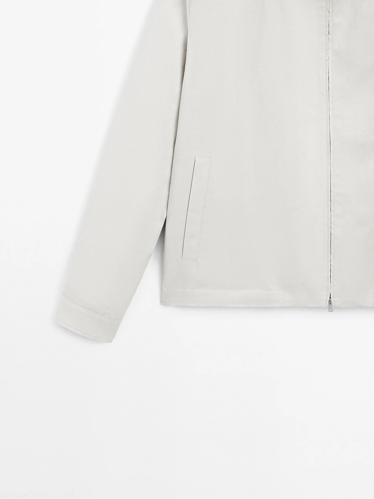 Veste légère 100 % lin