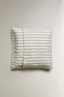 HOUSSE DE COUSSIN ENFANT GAZE RAYURES