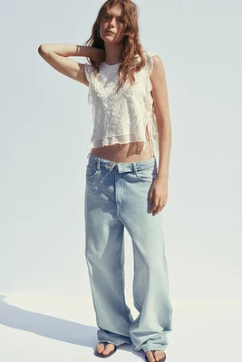 JEAN TRF REVERS TAILLE HAUTE