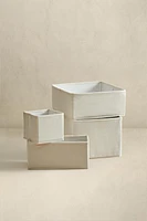 FOLDABLE COTTON STORAGE BOX