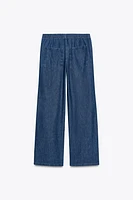 TRF DENIM PAJAMA PANTS
