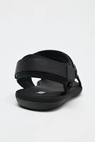 SANDALS WITH ADHESIVE STRAPS