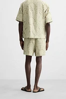 BERMUDA JACQUARD GÉOMÉTRIQUE