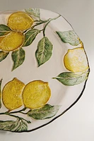 ASSIETTE DE PRÉSENTATION VERRE RECYCLABLE CITRONS