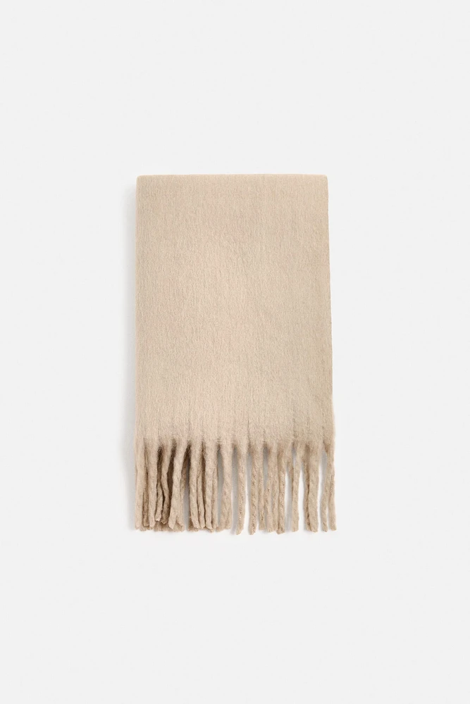 BRUSHED TEXTURED SCARF