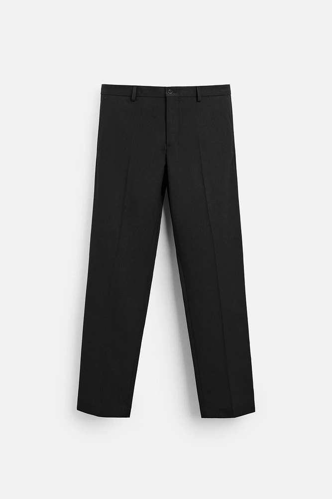 SLIM FIT SUIT PANTS