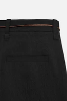 BERMUDA JACQUARD RAYURES