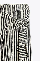 PANTALON PARÉO LARGE RAYURES
