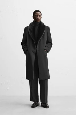 COMBINATION COLLAR COAT