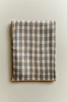 PLAID WAFFLE CARREAUX