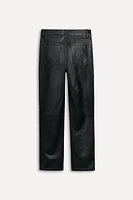 STRAIGHT LEATHER PANTS 50TH ANNIVERSARY