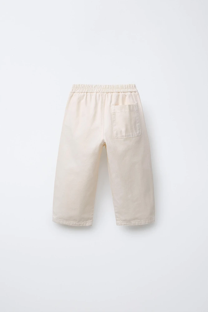 CANVAS BALLOON PANTS