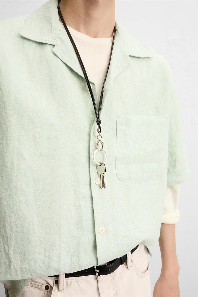 CHEMISE 100 % LIN
