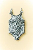 MAILLOT DE BAIN PLAGE ENFANT FLEURS TROPICALES