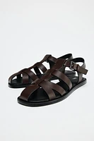 STRAPPY FISHERMAN SANDALS