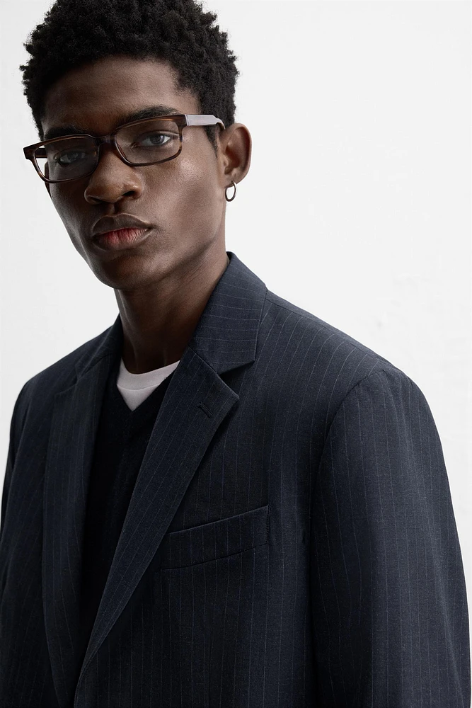 PINSTRIPE SUIT BLAZER